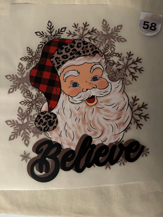 Santa Believe #58