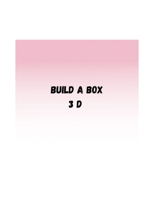 Build A Box 3 D Animals & Character's