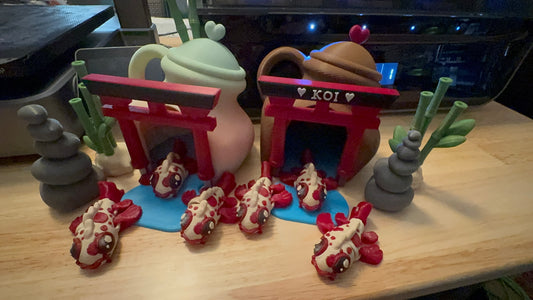 Koi Articulating & Diorama Set